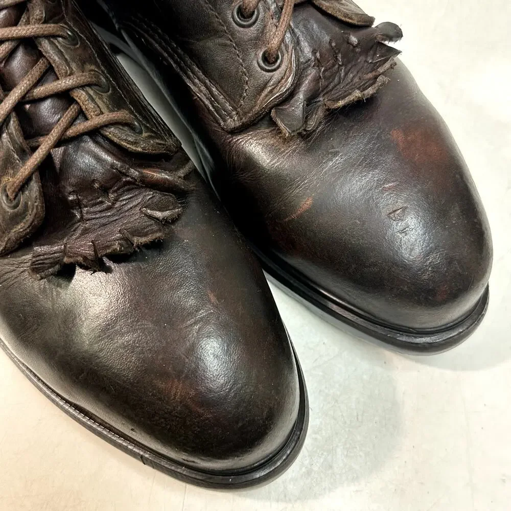 GUC Red Wing 4451 Supersole Steel Toe Safety Boots Conductor Made in USA 12 D
